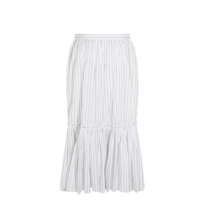 Striped Lightweight Cotton Skirt