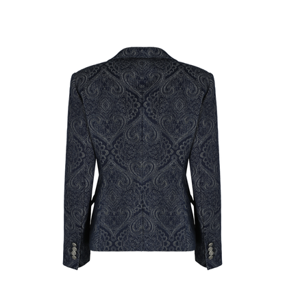 Denim Jacquard Jackets