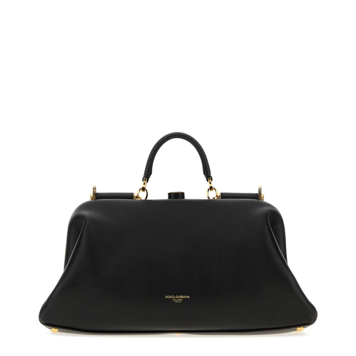MAYFEYR - Dolce & Gabbana - Black Large Nappa Leather Grandma Handbag - BB7992BF98480999