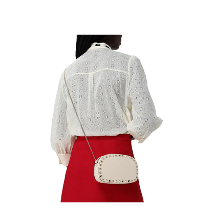 Rockstud Mini Leather Crossbody Bag