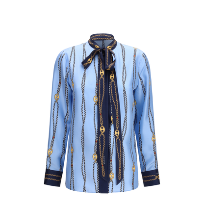 MAYFEYR - Gucci - Silk Printed Shirt - 856109ZAUK5