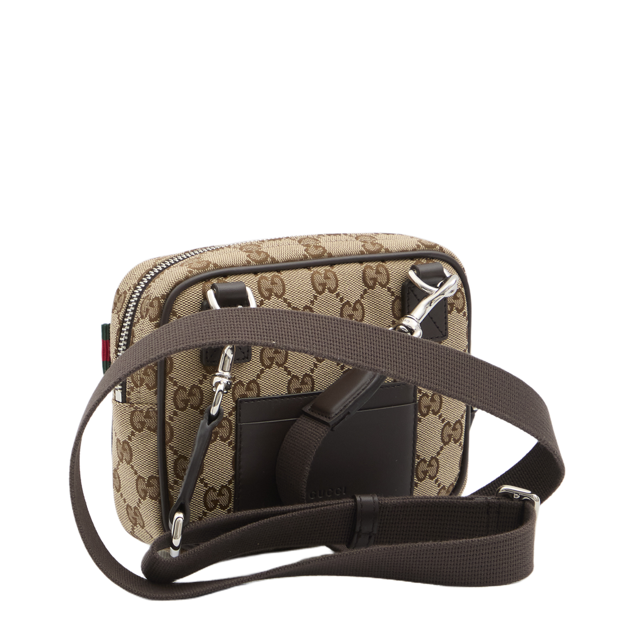 GG Canvas Mini Canvas Shoulder Bags - Beige