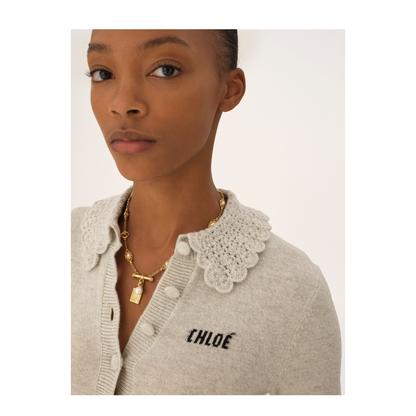 Polo Sweater With Logo