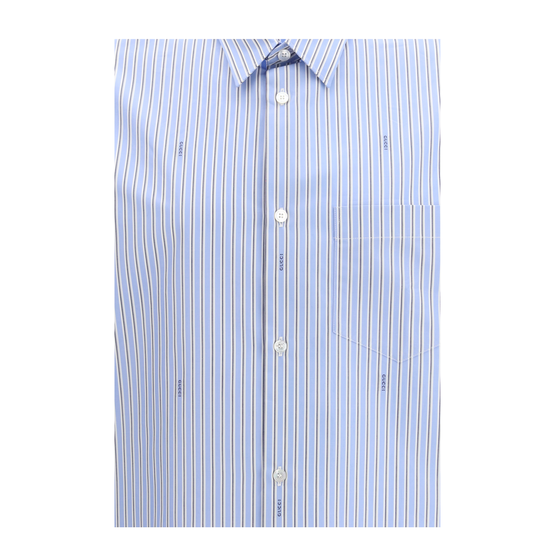 MAYFEYR - Gucci - Striped Cotton Poplin Shirt - 852714ZAUBA