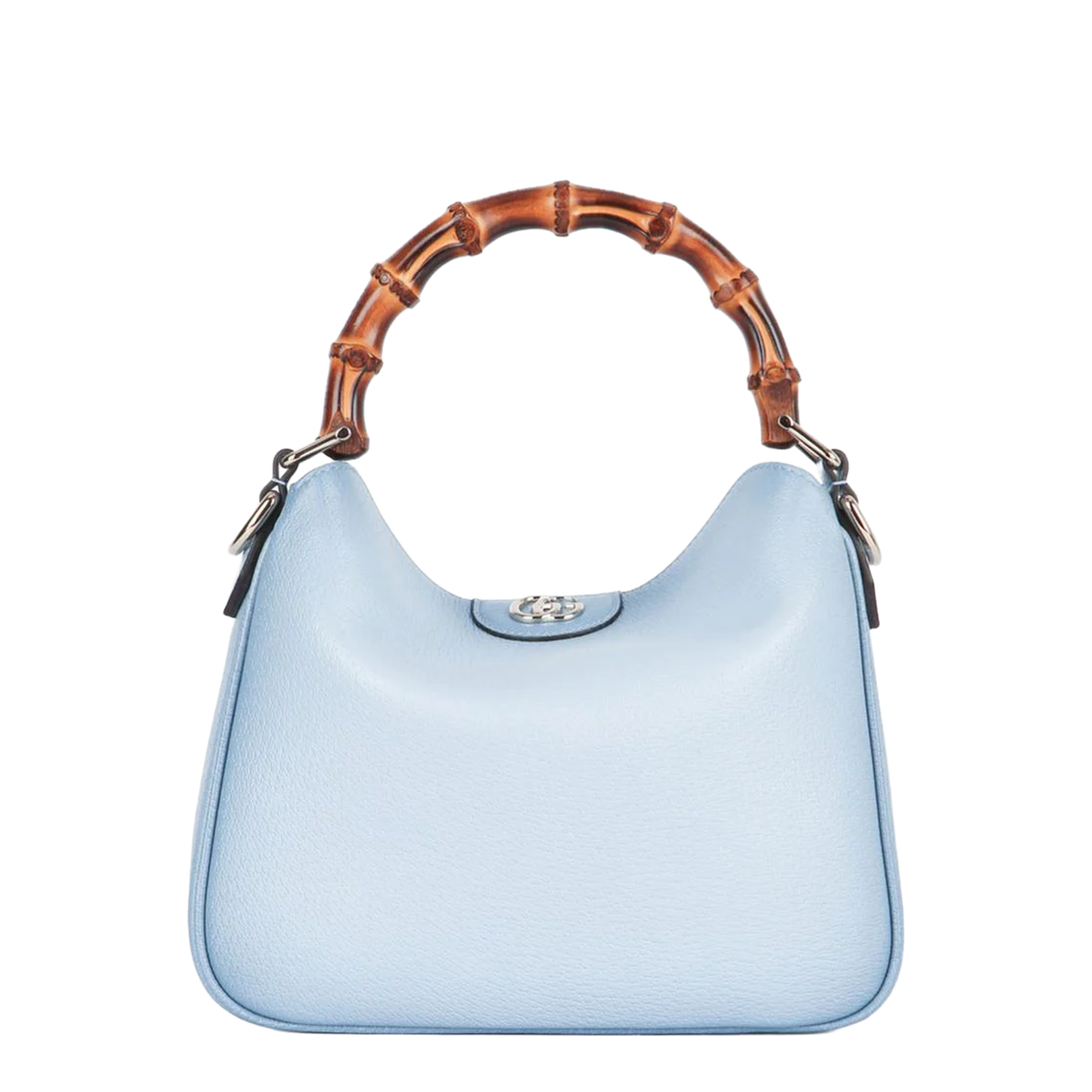 Diana Small Shoulder Bag in Gradient Blue Leather