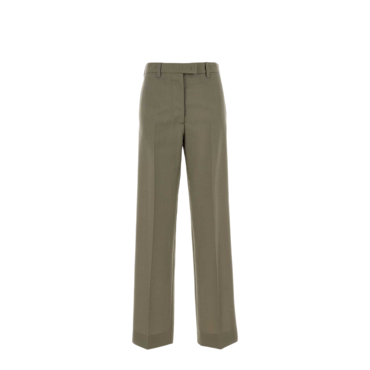 MAYFEYR - Miu Miu - Sage Green Mohair Blend Palazzo Pant - MP1942SOOO12I1F034X