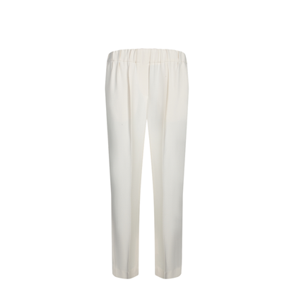 Tailored Joggers Pants in Chalk Color