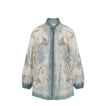 MAYFEYR - Zimmermann - Indra Billow Blouse - 4538TSS262CREAM