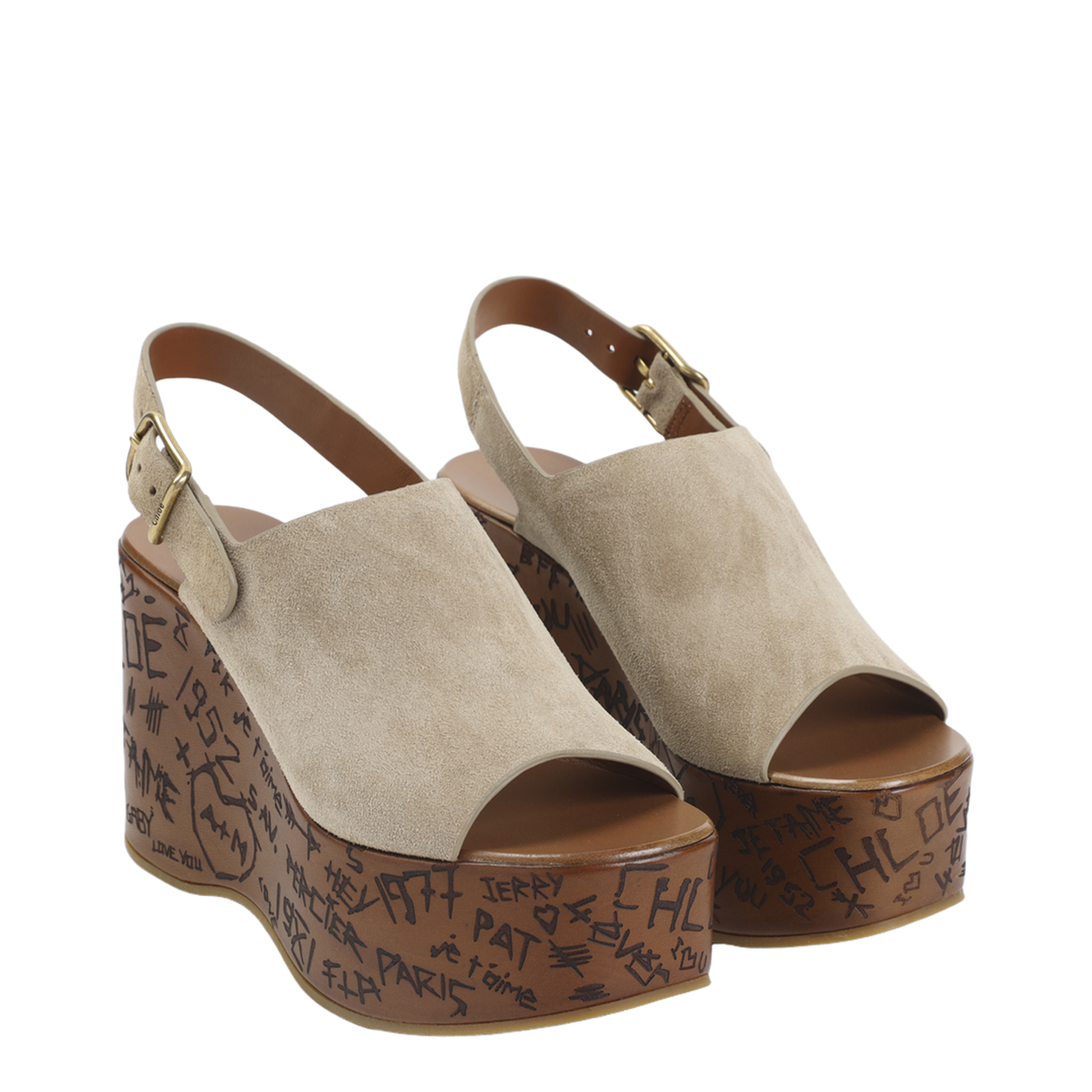 MAYFEYR - Chloè - Maxime Wedges Sandals - CH25A10GRY