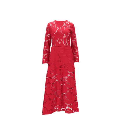 MAYFEYR - Patou - Long Sleeves Lace Midi Dress - DR2120228318R
