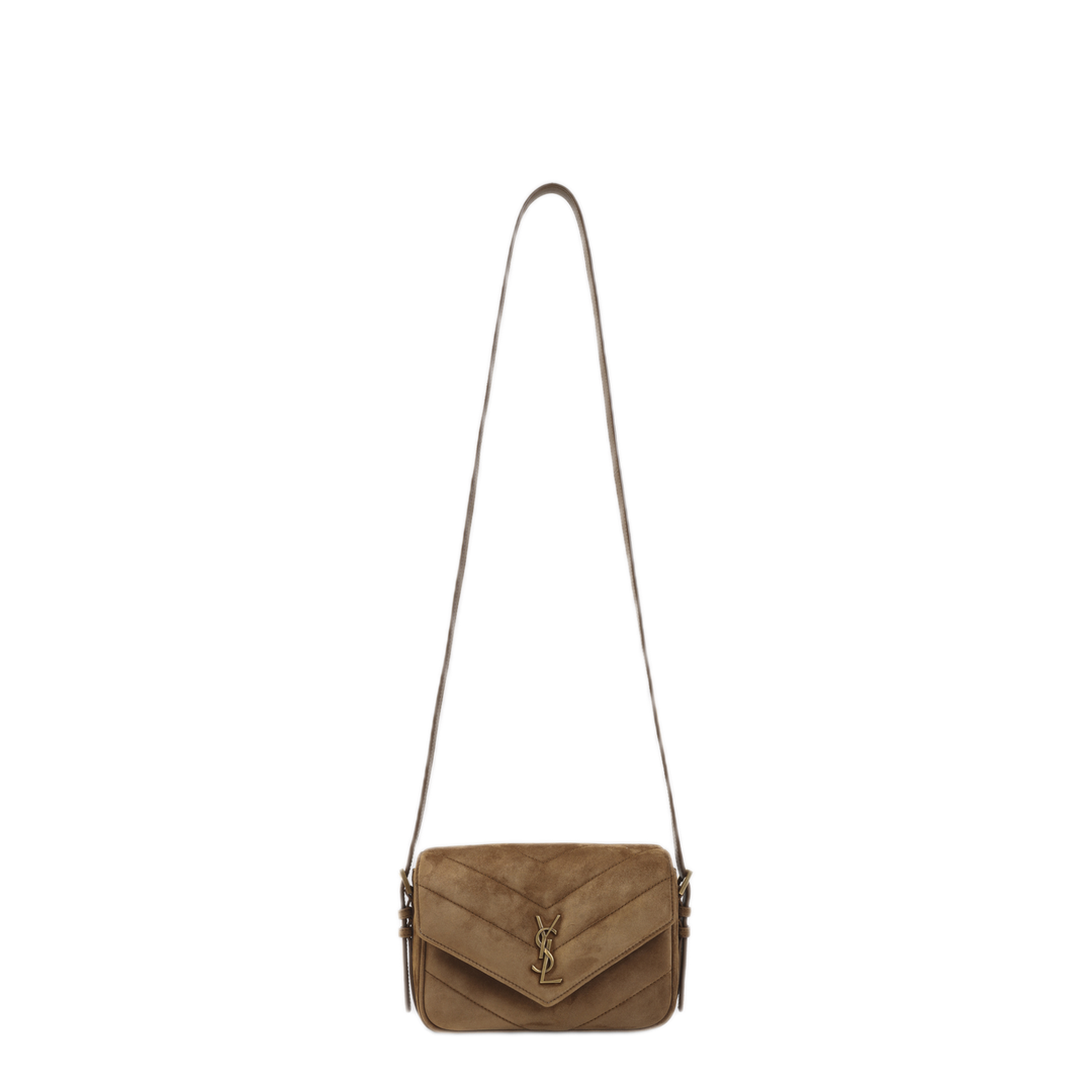 MAYFEYR - Saint Laurent - Suede Lou Lou Shoulder Bag - 873156AAE6Y2916