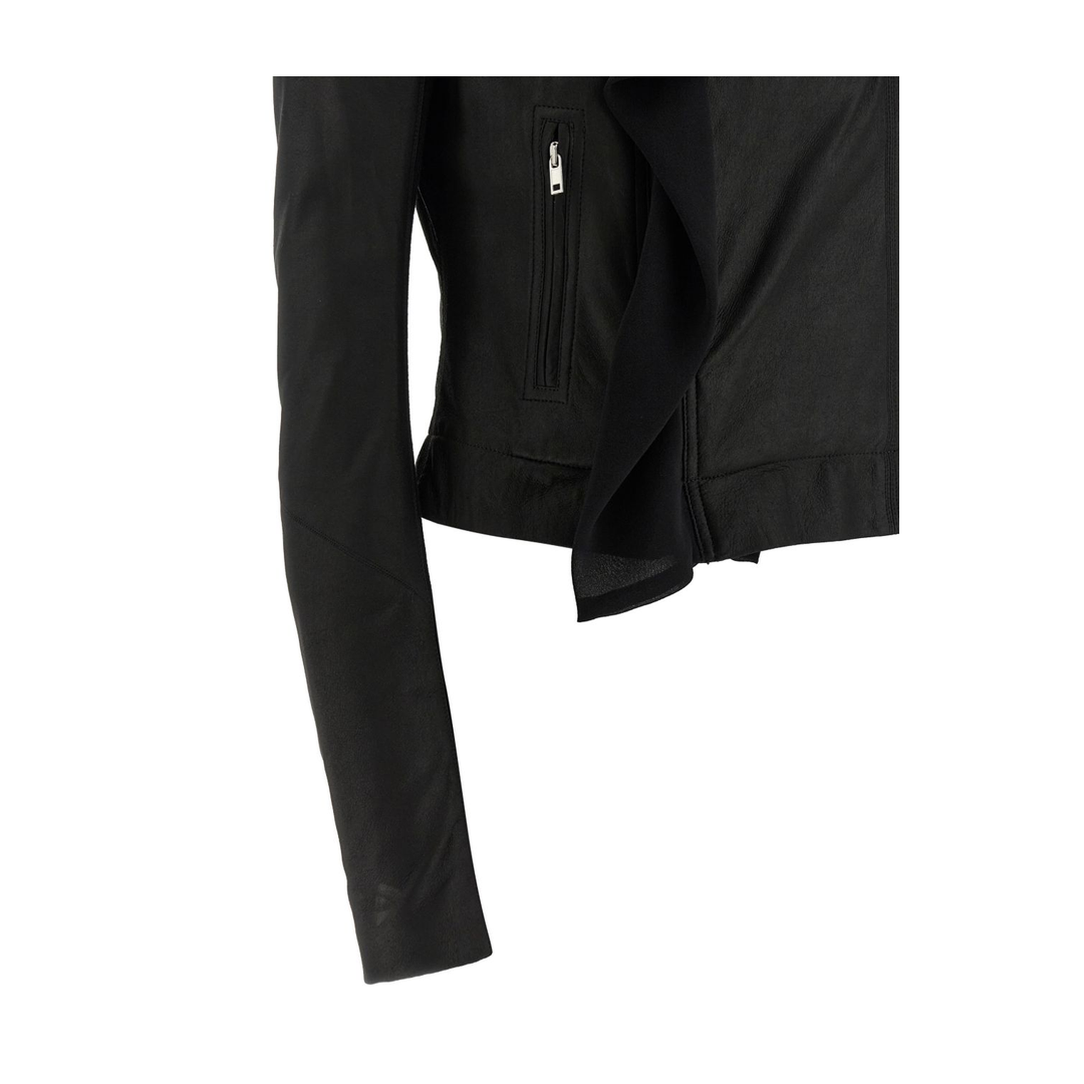 MAYFEYR - Rick Owens - Scarf Biker Jacket - RP01F6706LBFG09