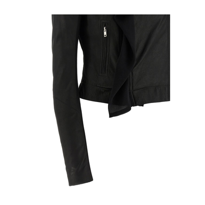 MAYFEYR - Rick Owens - Scarf Biker Jacket - RP01F6706LBFG09