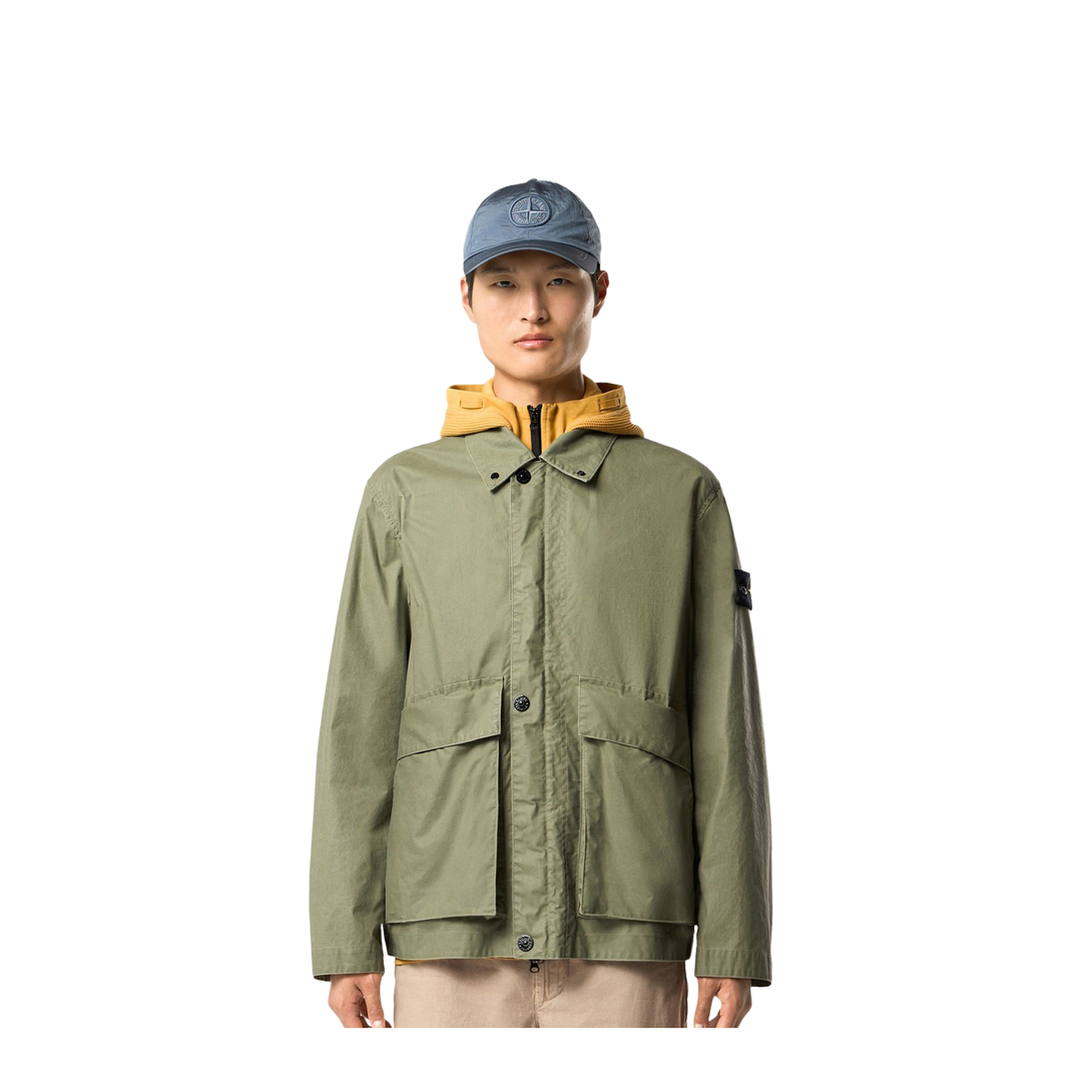 MAYFEYR - Stone Island - Waxed Pigment Cotton Tela Coach Jacket - L1S154100054S0290