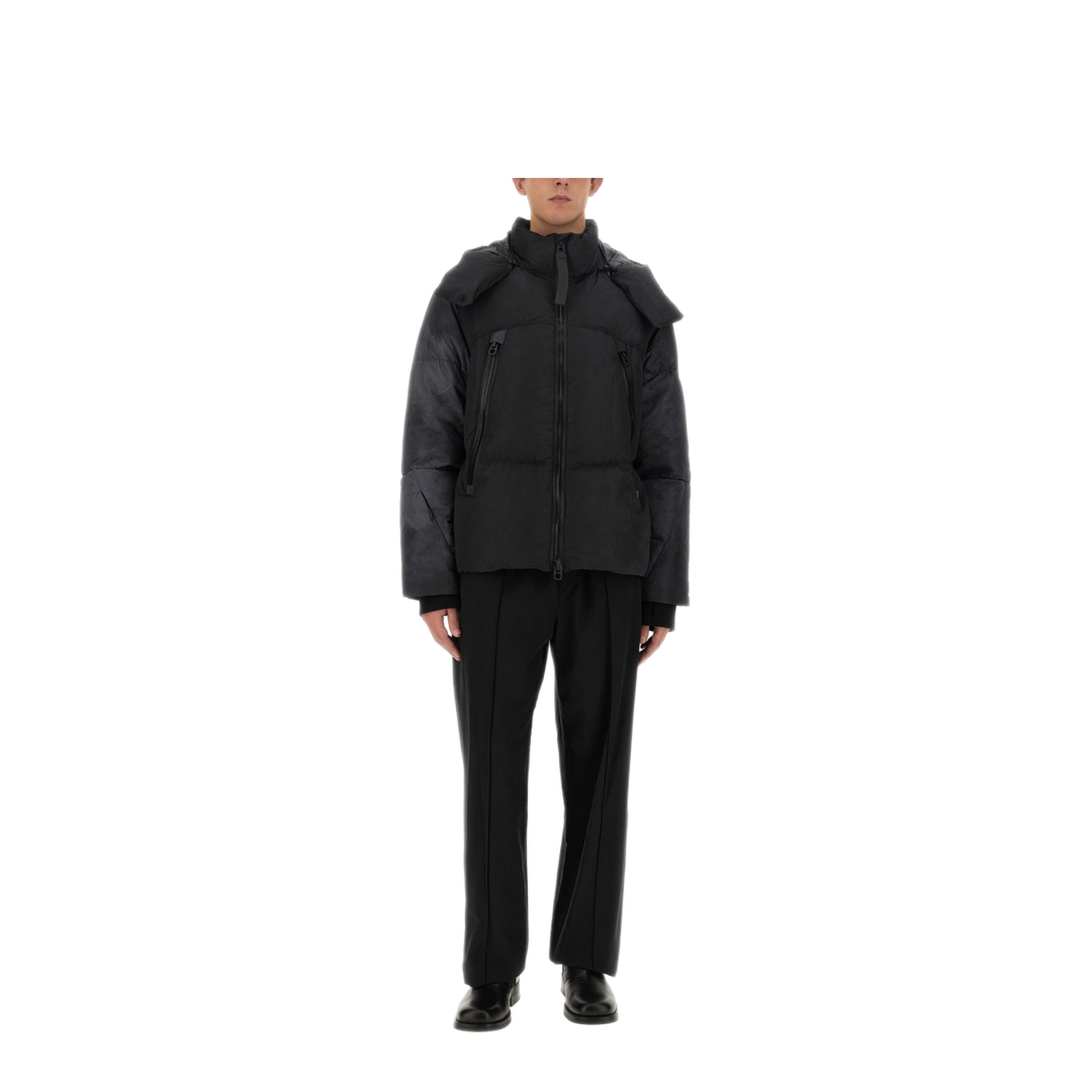 MAYFEYR - JG1 - Jacket With Zip - JGM01PSHADOWBLACK