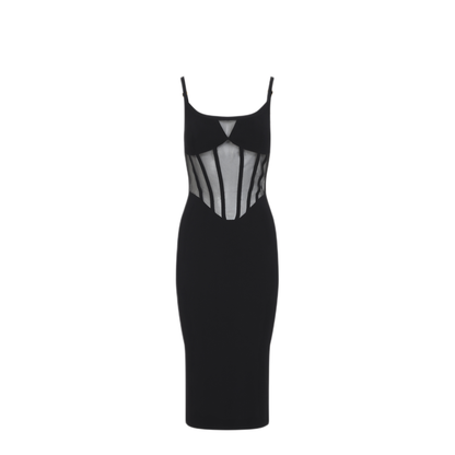 MAYFEYR - Elisabetta Franchi - Midi Dress - AM51S67E2110