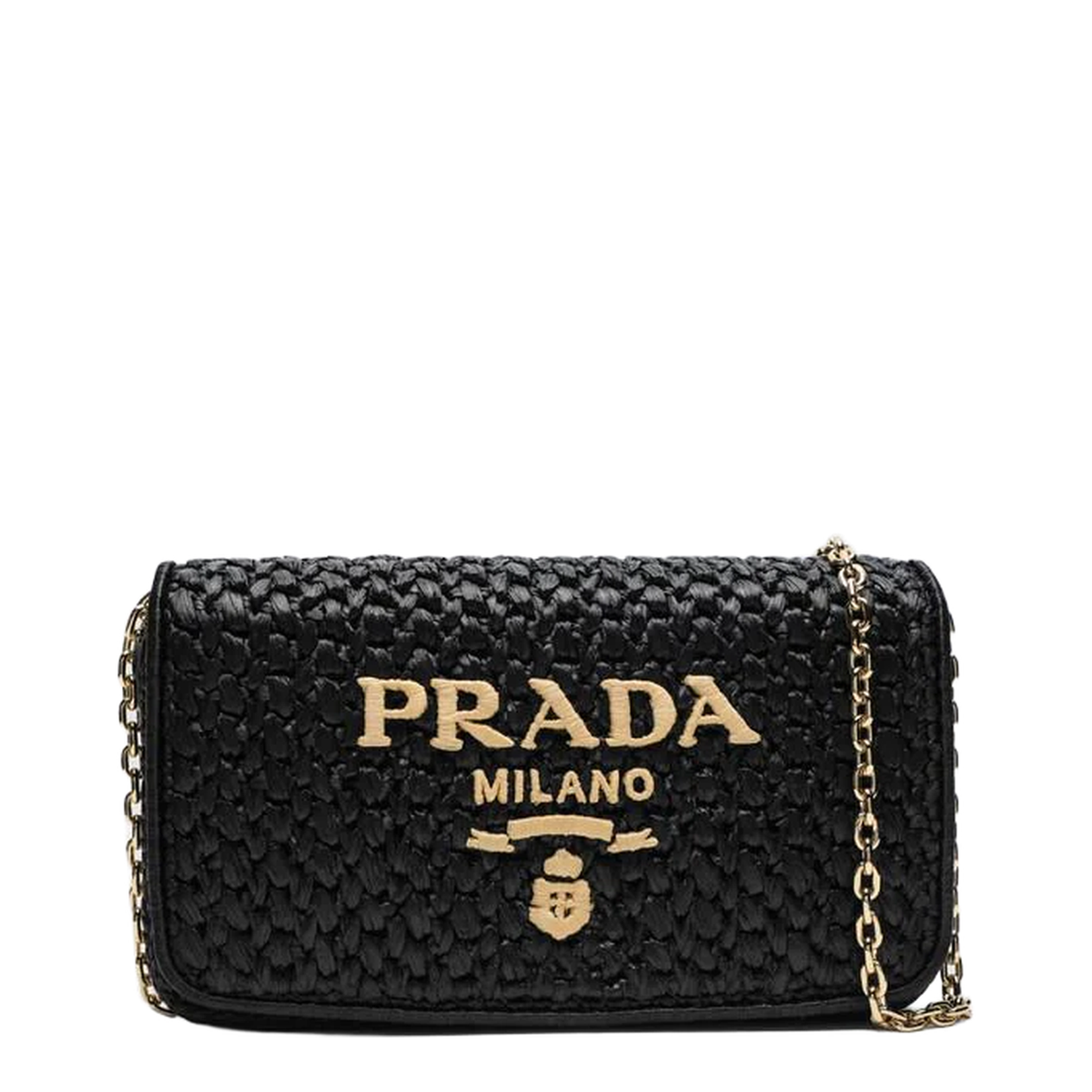 Black Crochet Shoulder Bag