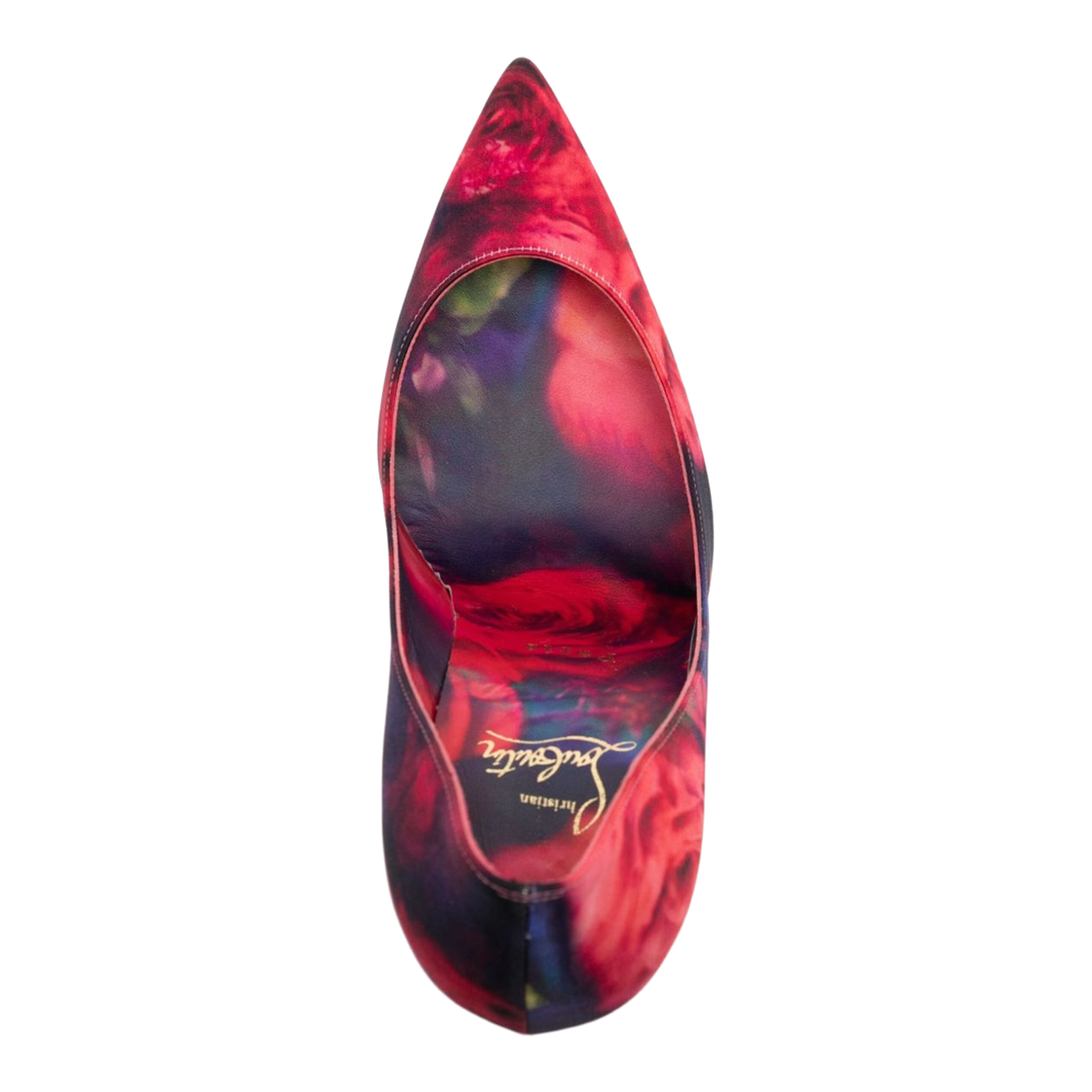 Rose Red Pointed Toe High Heel