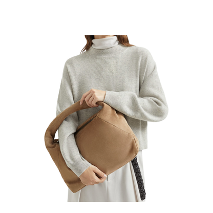 Suede Shoulder Bag