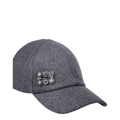 Mini Flower Pearl Strass Cap