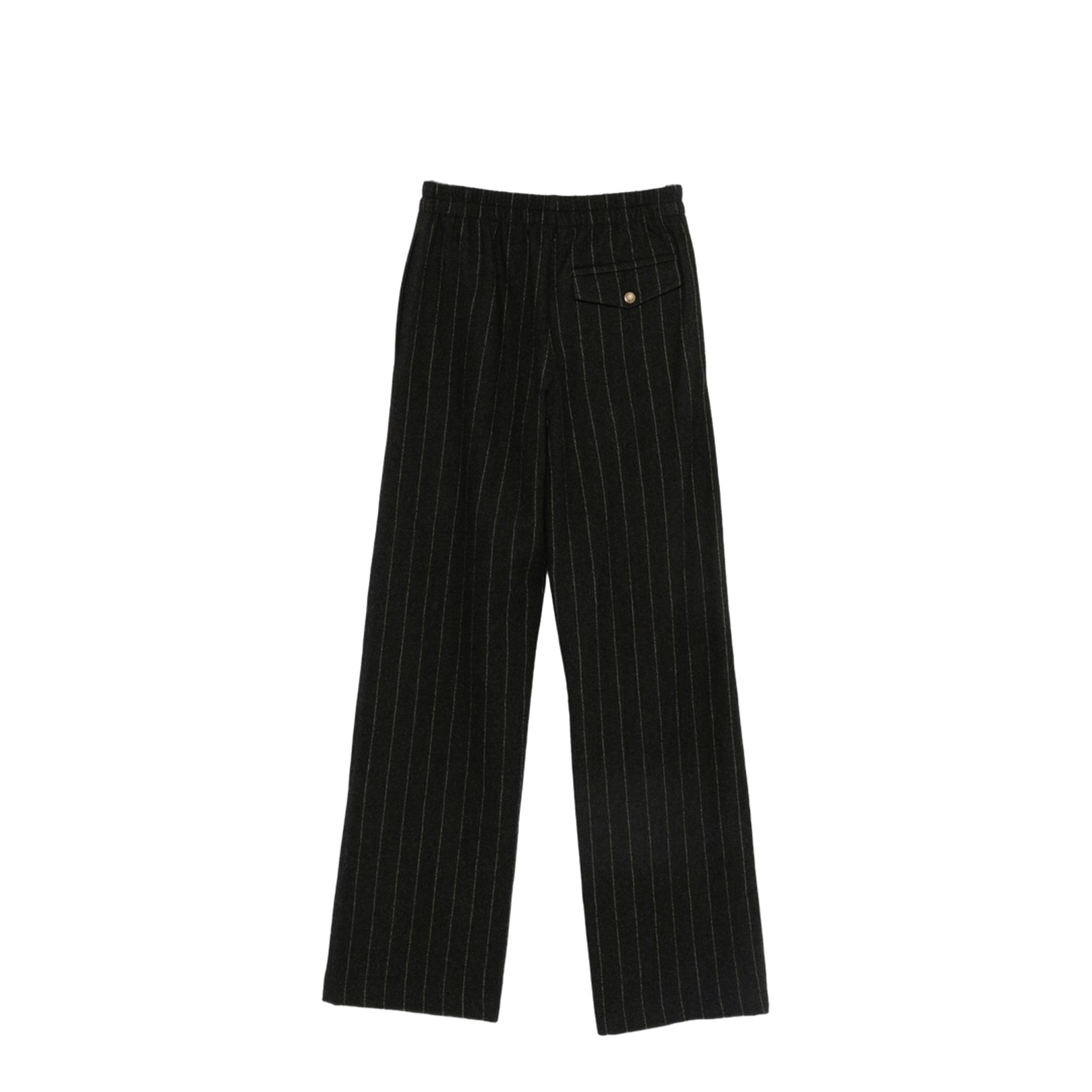 Wide-Leg Wool Trousers