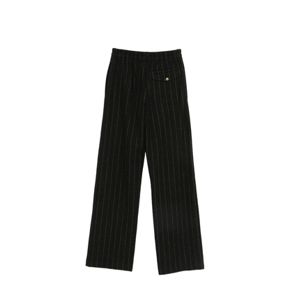 Wide-Leg Wool Trousers