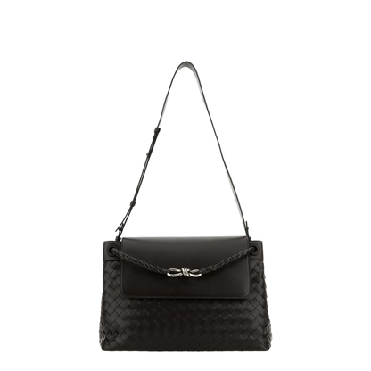 Andiamo Medium Leather Crossbody Bags - Brown