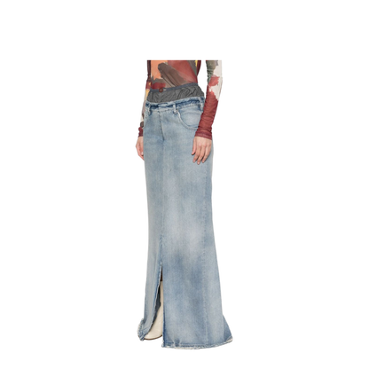 Anonymity of the Lining Denim Skirt