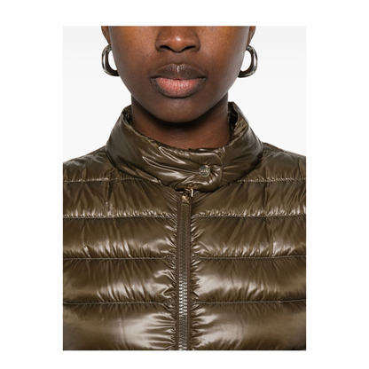 Military Green Ultralight Nylon Bomber Jacket