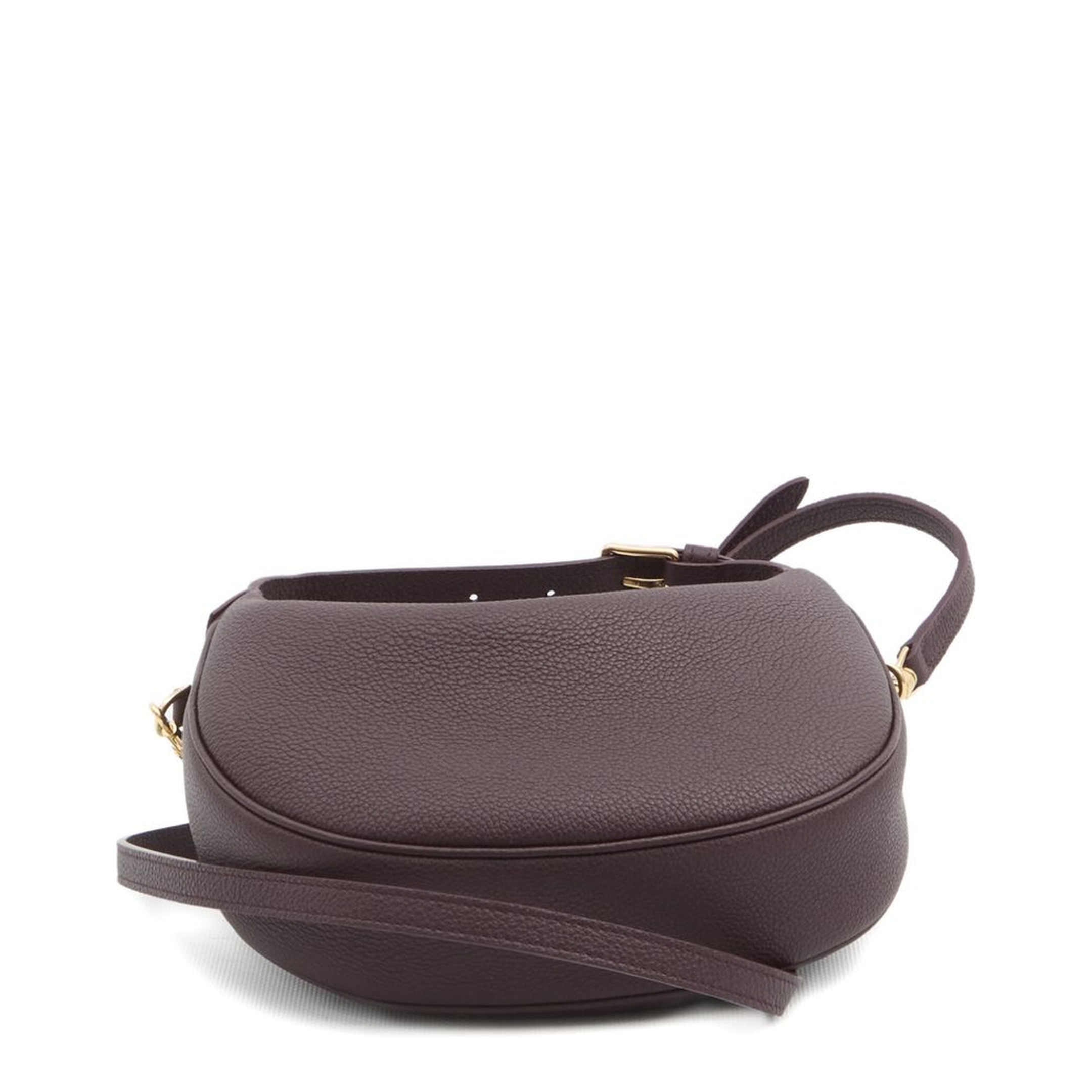 Lulu Teen Bag in Grained Bordeaux Calfskin Leather