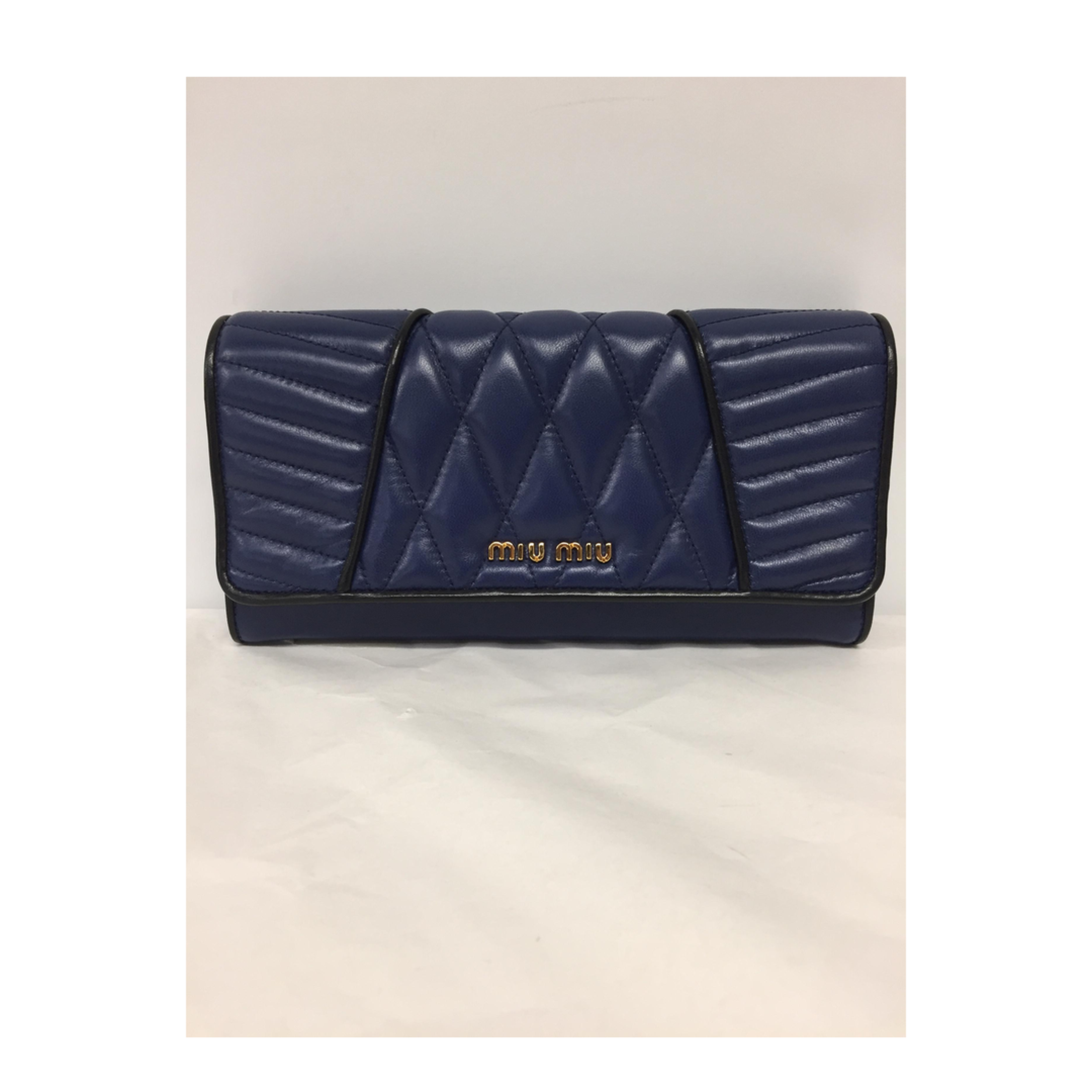 Quilted Leather Wallet