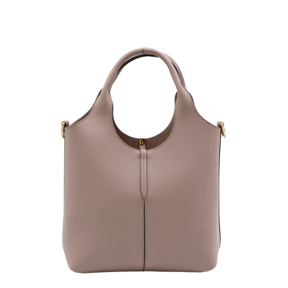 EBR Mini Calfskin Tote Shopping Bag - Natural