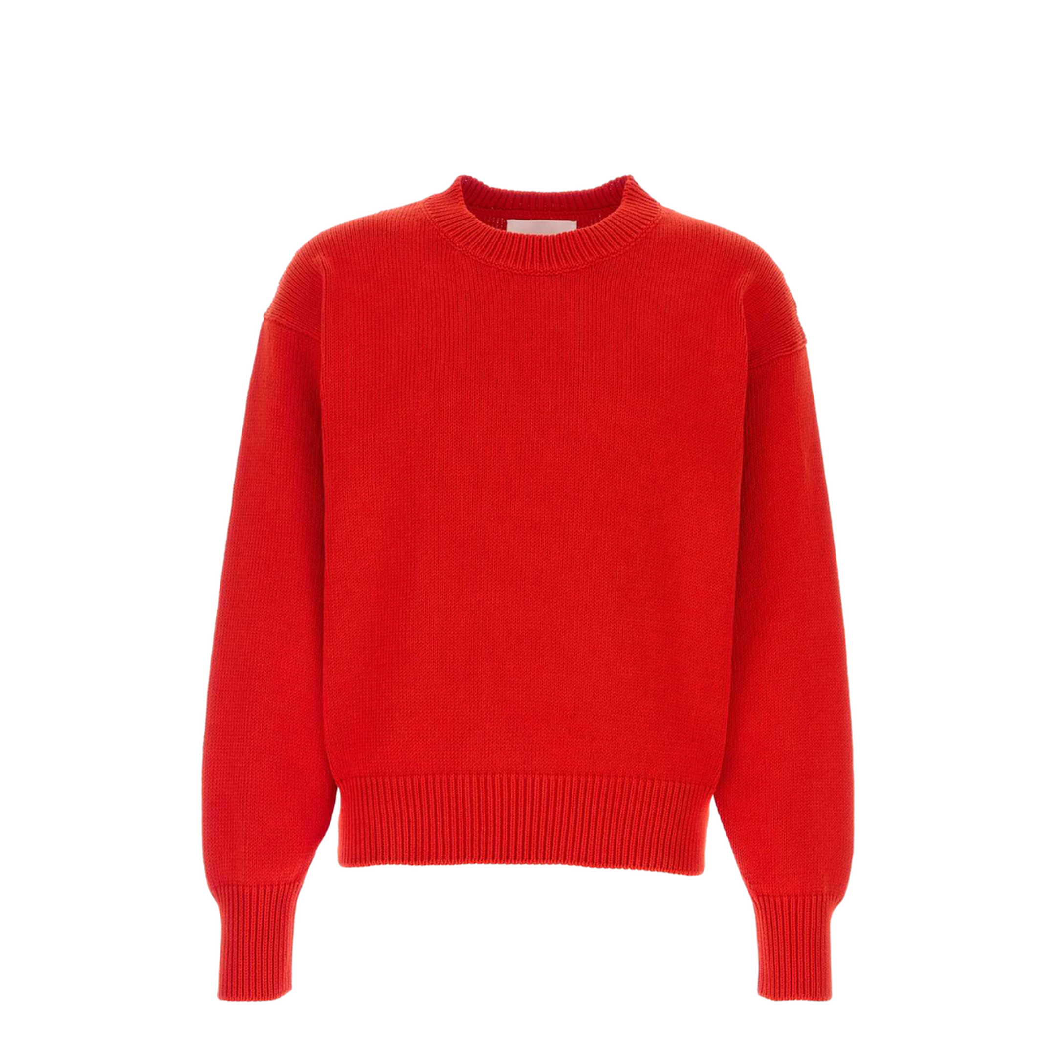 Red Cotton Sweater