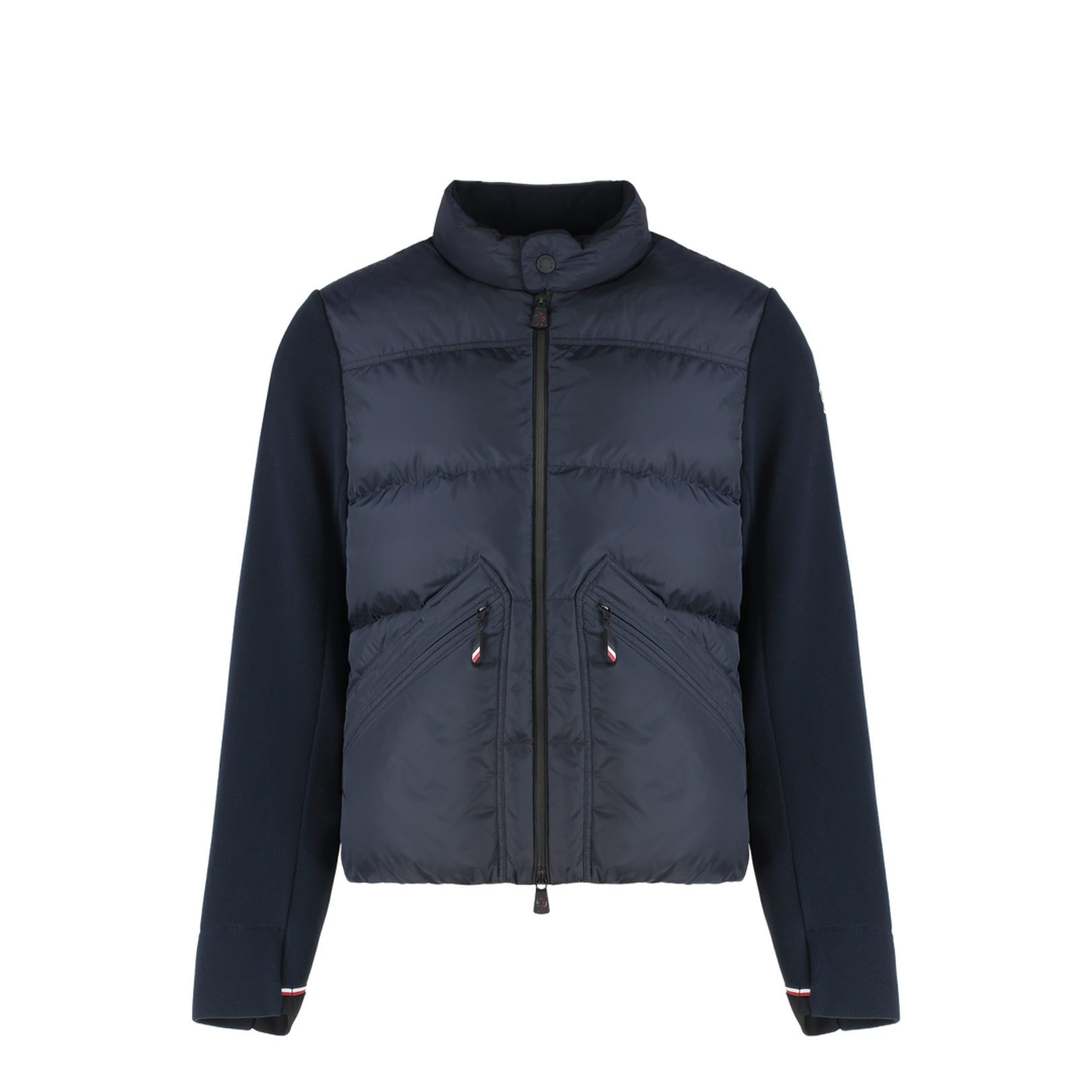 Padded Cardigan with Zip