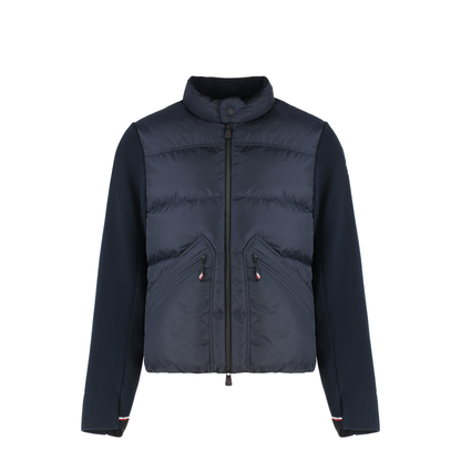 Padded Cardigan with Zip