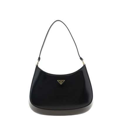 Cleo Brushed Leather Shoulder Bag