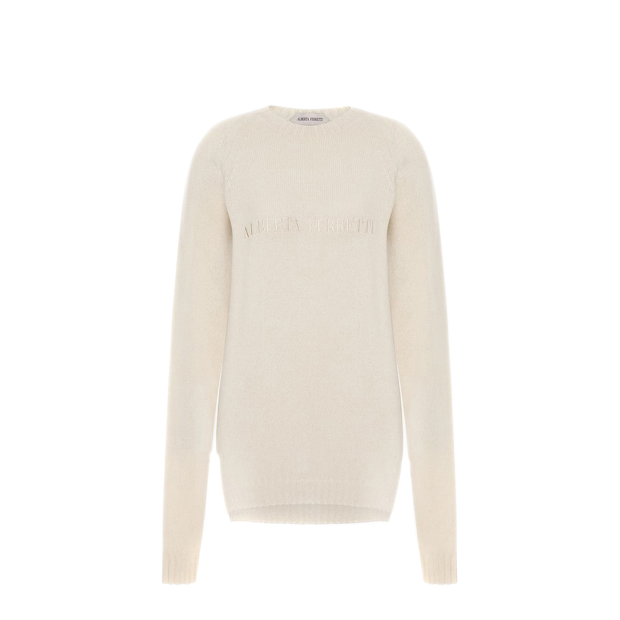 MAYFEYR - ALBERTA FERRETTI - White Sweater - A092351010003