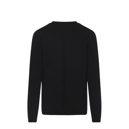 MAYFEYR - Rick Owens - Oversized Extreme V-Neck Pullover - RU01F2610KBC