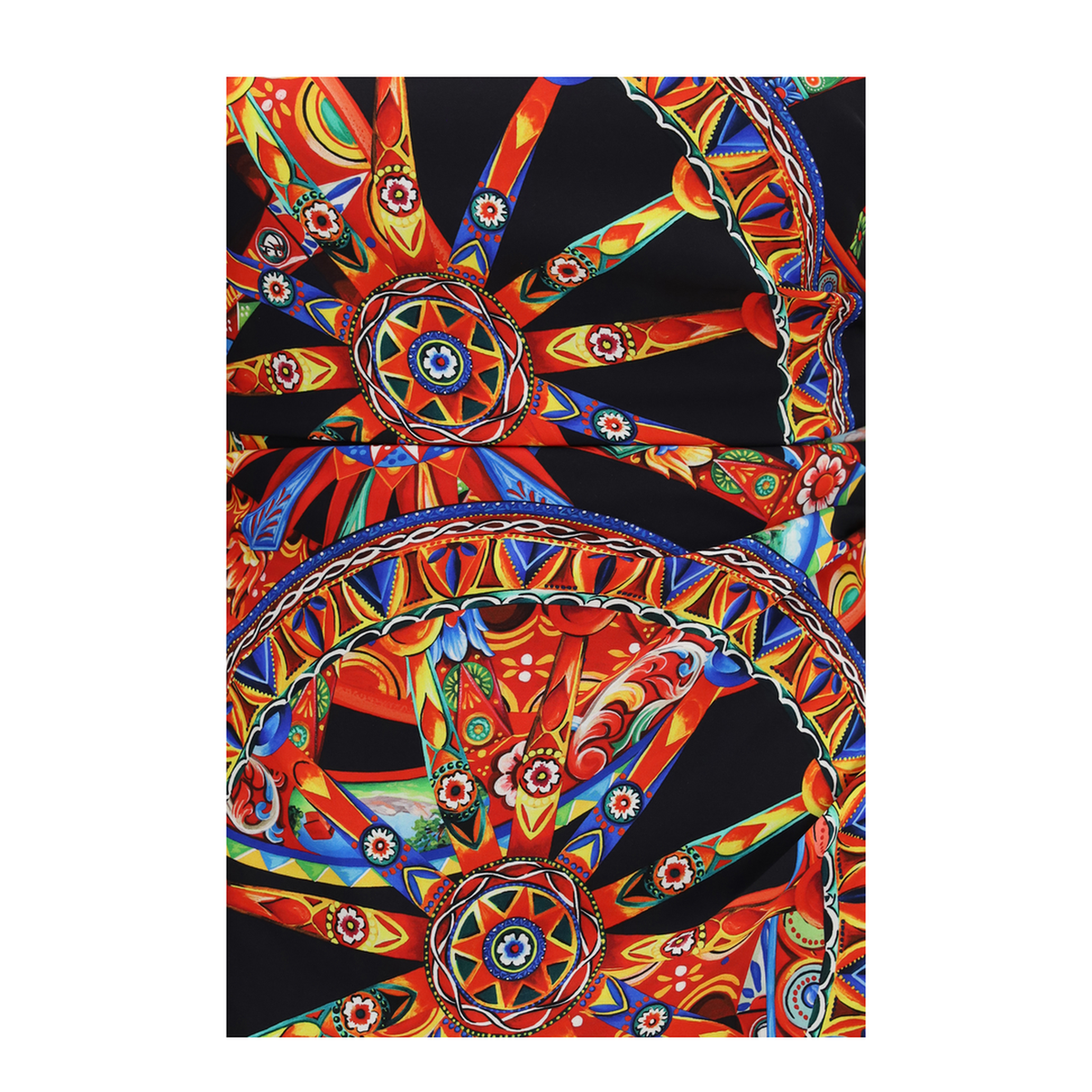 MAYFEYR - Dolce & Gabbana - Carretto Print Charmeuse Dress - F60ACTFSA9UHN6CL