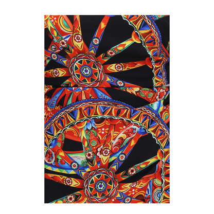 MAYFEYR - Dolce & Gabbana - Carretto Print Charmeuse Dress - F60ACTFSA9UHN6CL