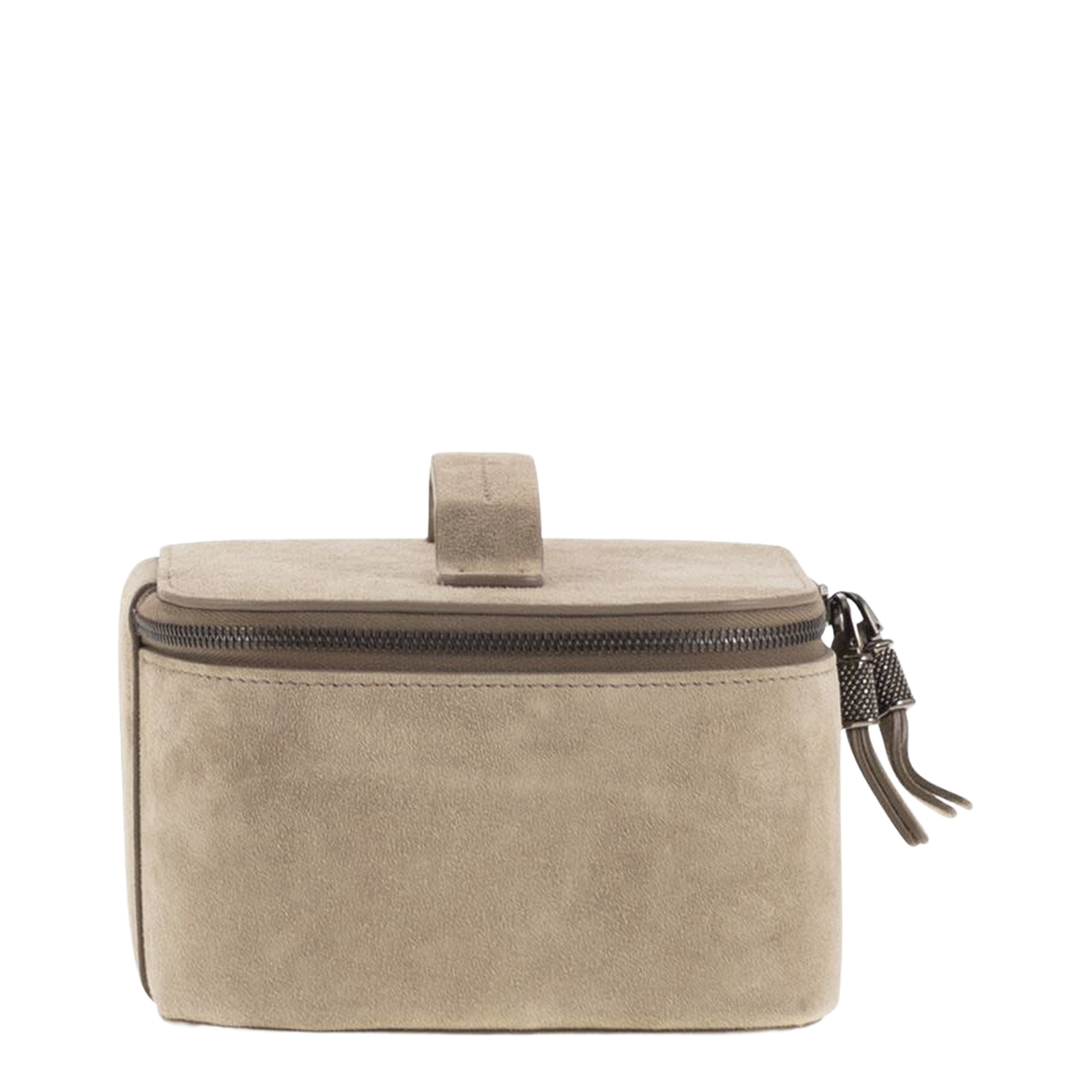 Suede Jewellery Box
