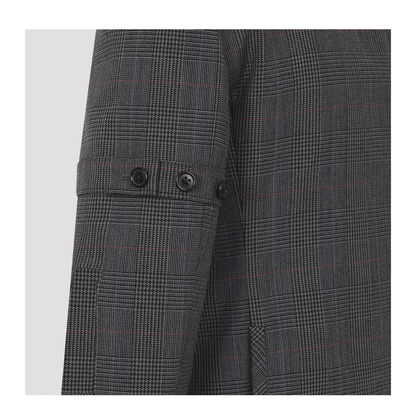MAYFEYR - Thom Browne - Dark Grey Armhole Sport Coat - FBC010BF1304025