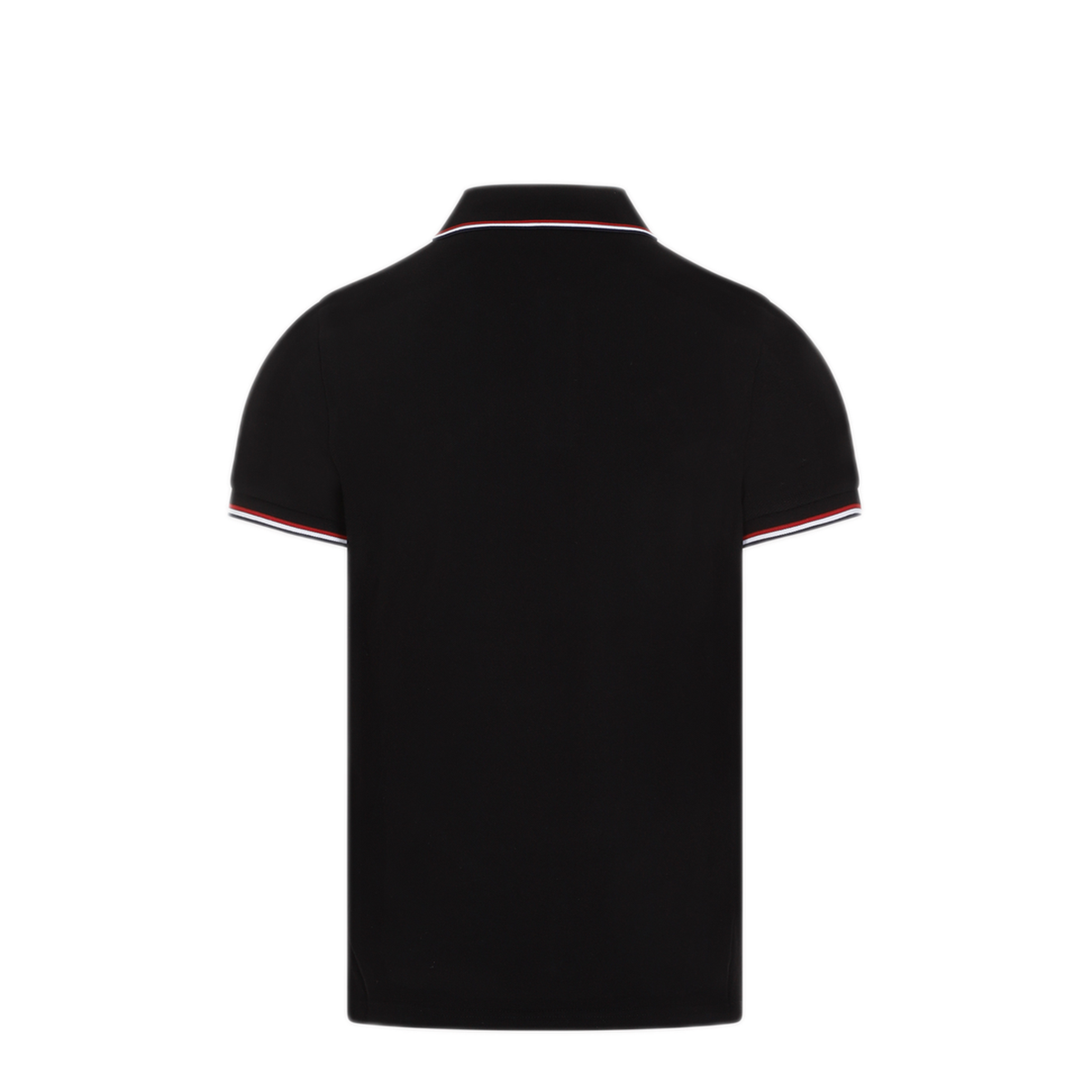 MAYFEYR - Moncler - Black Cotton Ss Polo T Shirt - L20918A7030084556999