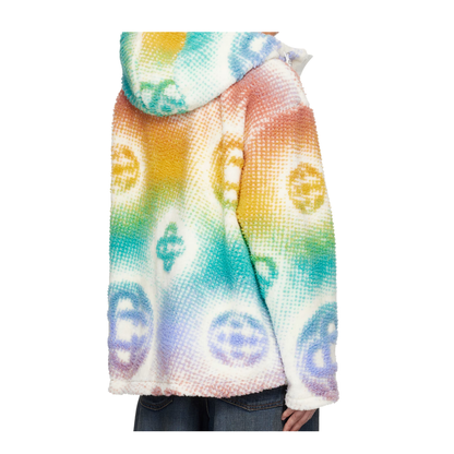 Halftone Monogram Fleece Jacket