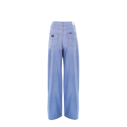 MAYFEYR - LOIS - Wide Leg Jeans With Strass - 34697951