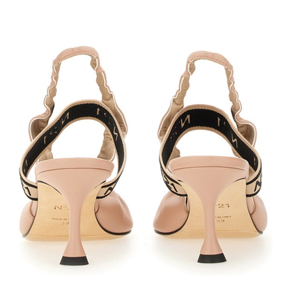 MAYFEYR - N°21 - Slingback With Logo - 25EGPSB003NPEC001