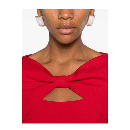 Wool And Silk Mini Dress