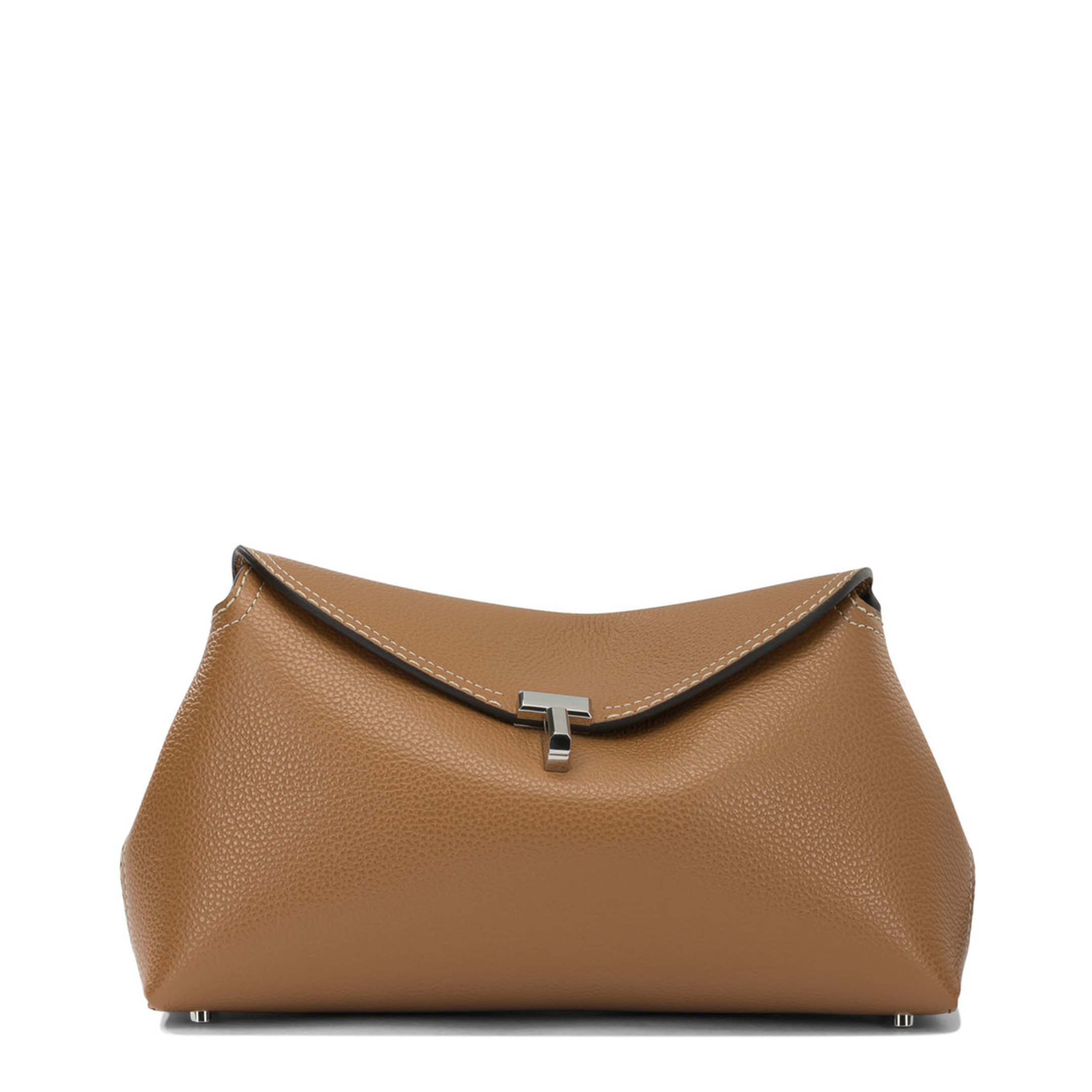MAYFEYR - Toteme - T Lock Clutch Bag - 234WLGBG423LE0030105TAN