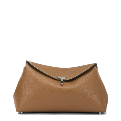MAYFEYR - Toteme - T Lock Clutch Bag - 234WLGBG423LE0030105TAN