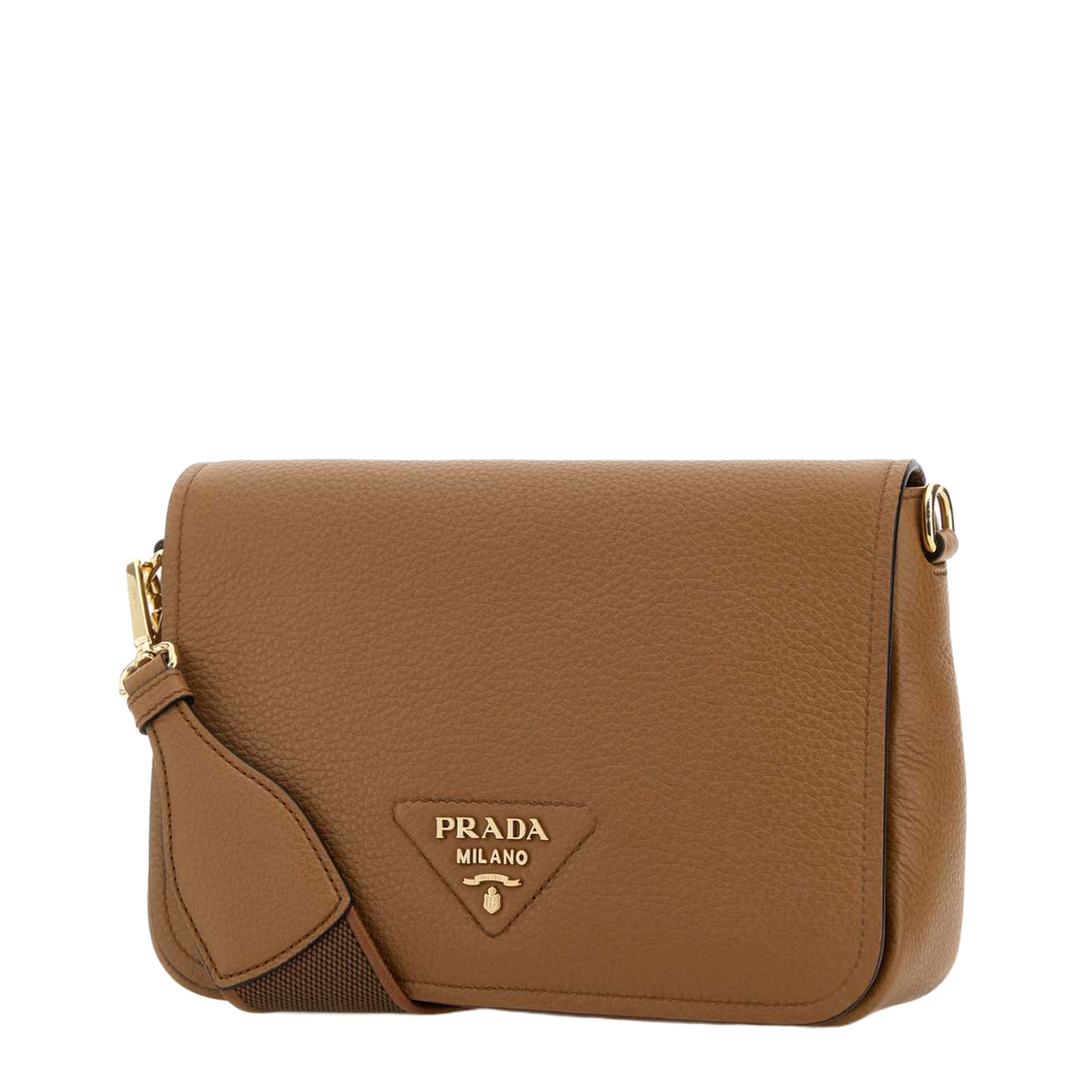 MAYFEYR - Prada - Brown Leather Crossbody Bag - 1BD314V7NO2DKVF03V8